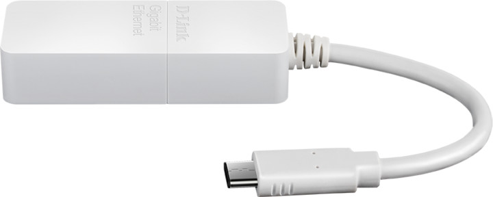 Reduktor D-Link DUB-E130, USB-C, Gigabit