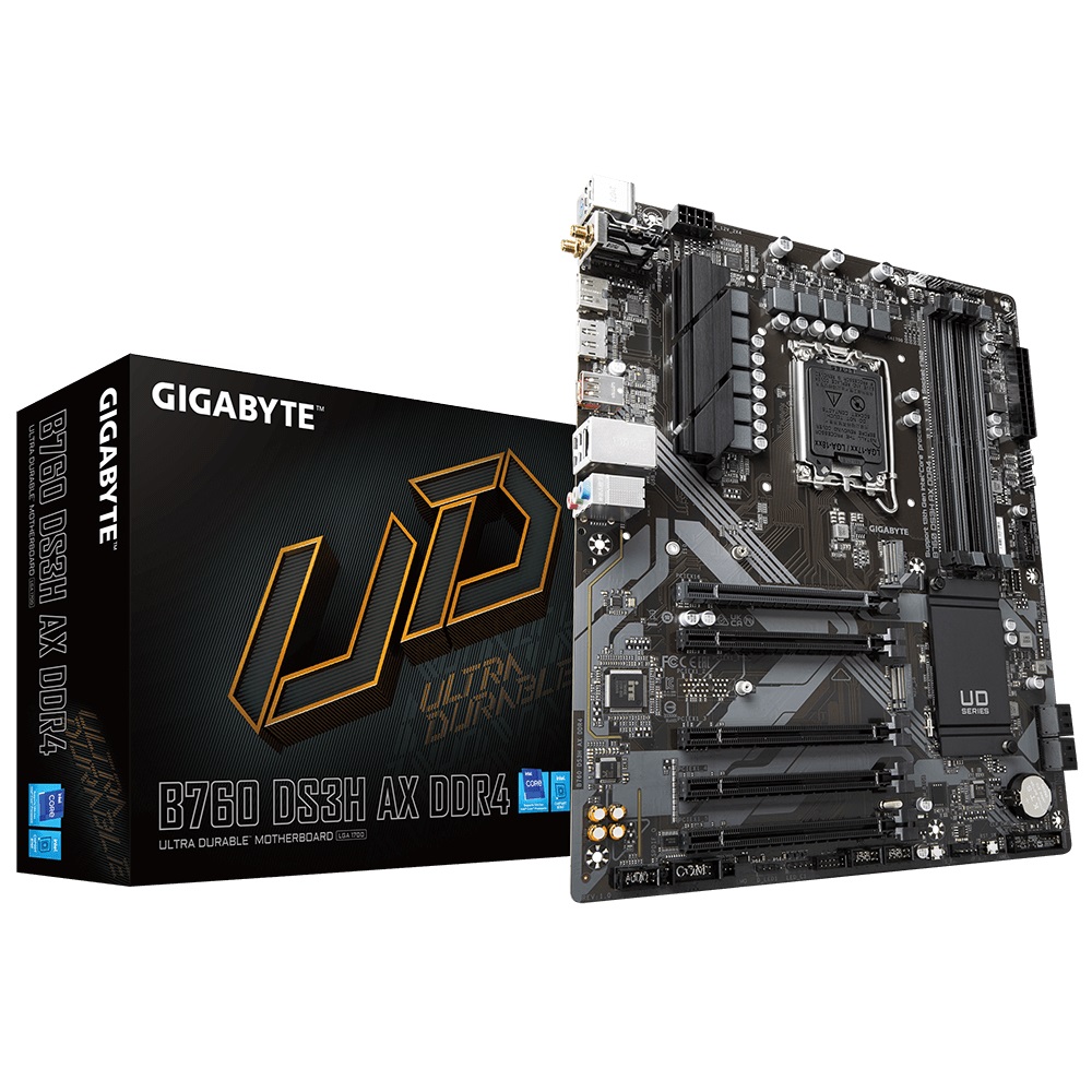 Pllakë amë GIGABYTE B760 DS3H AX DDR4