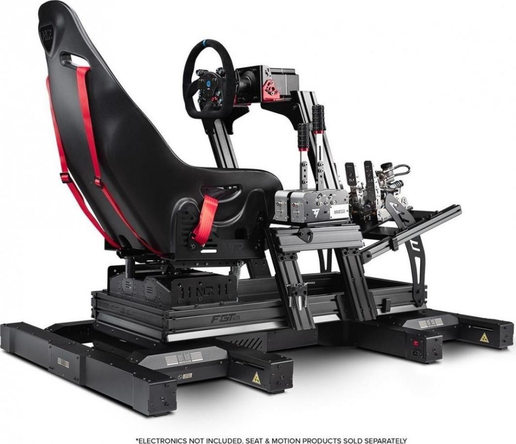 Set për lojëra me gara Next Level Racing F - GT Elite, zi / kuq