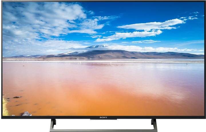Televizor Sony KD-43XE8077, i argjendtë