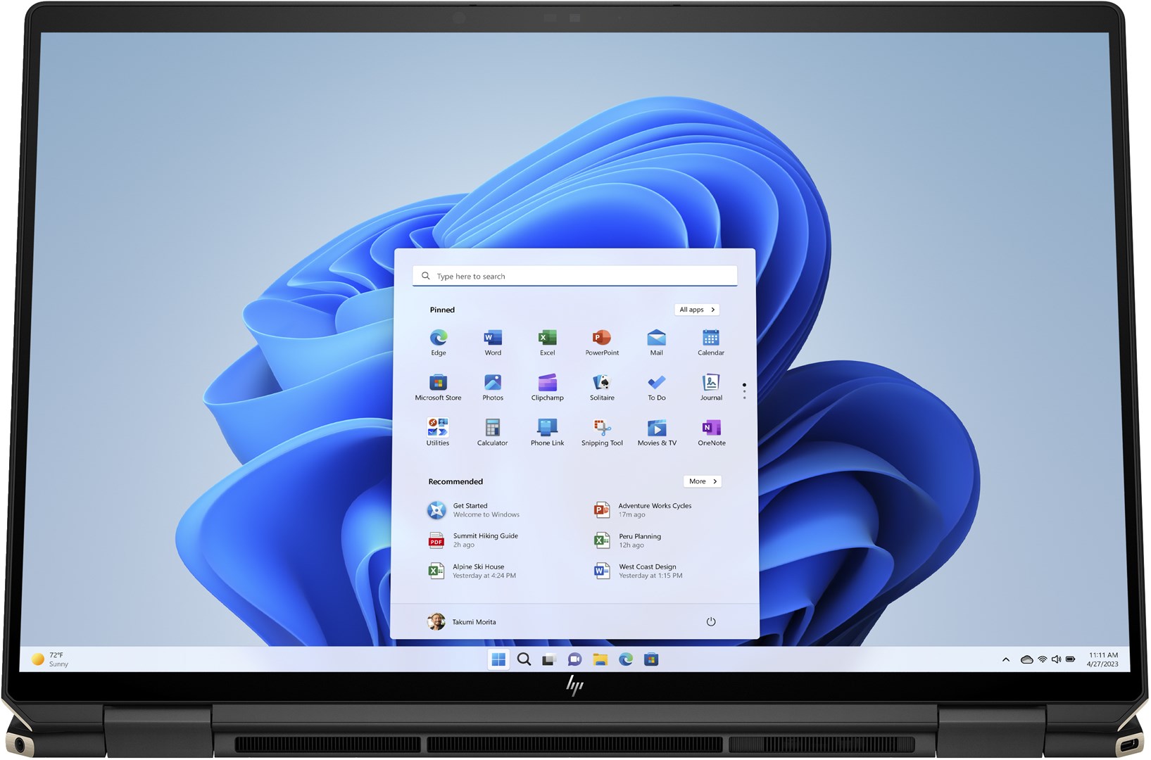 Лаптоп HP Spectre x360, 16", Intel 155H, 32 GB RAM, 1 TB SSD, i zi