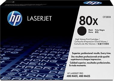 Toner për printer HP 80X, i zi, CF280XD
