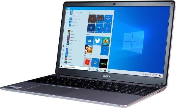 Laptop Umax VisionBook 15WU-i3, Intel Core i3-10110U, 15.6", 4 GB RAM, SSD 128 GB, Windows 10 S, i hirtë