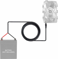 Kабел за електрична енергија EVOLVEO StrongVision Cable Pro, за камера за следење, конекција Faston 6.3 mm