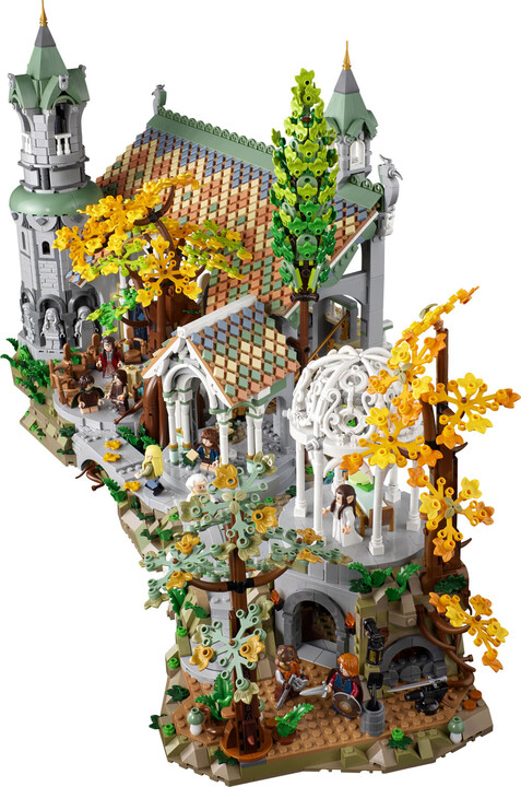 Set LEGO® Icons 10316 The Lord of the Rings: Rivendell, 6167 pjesë