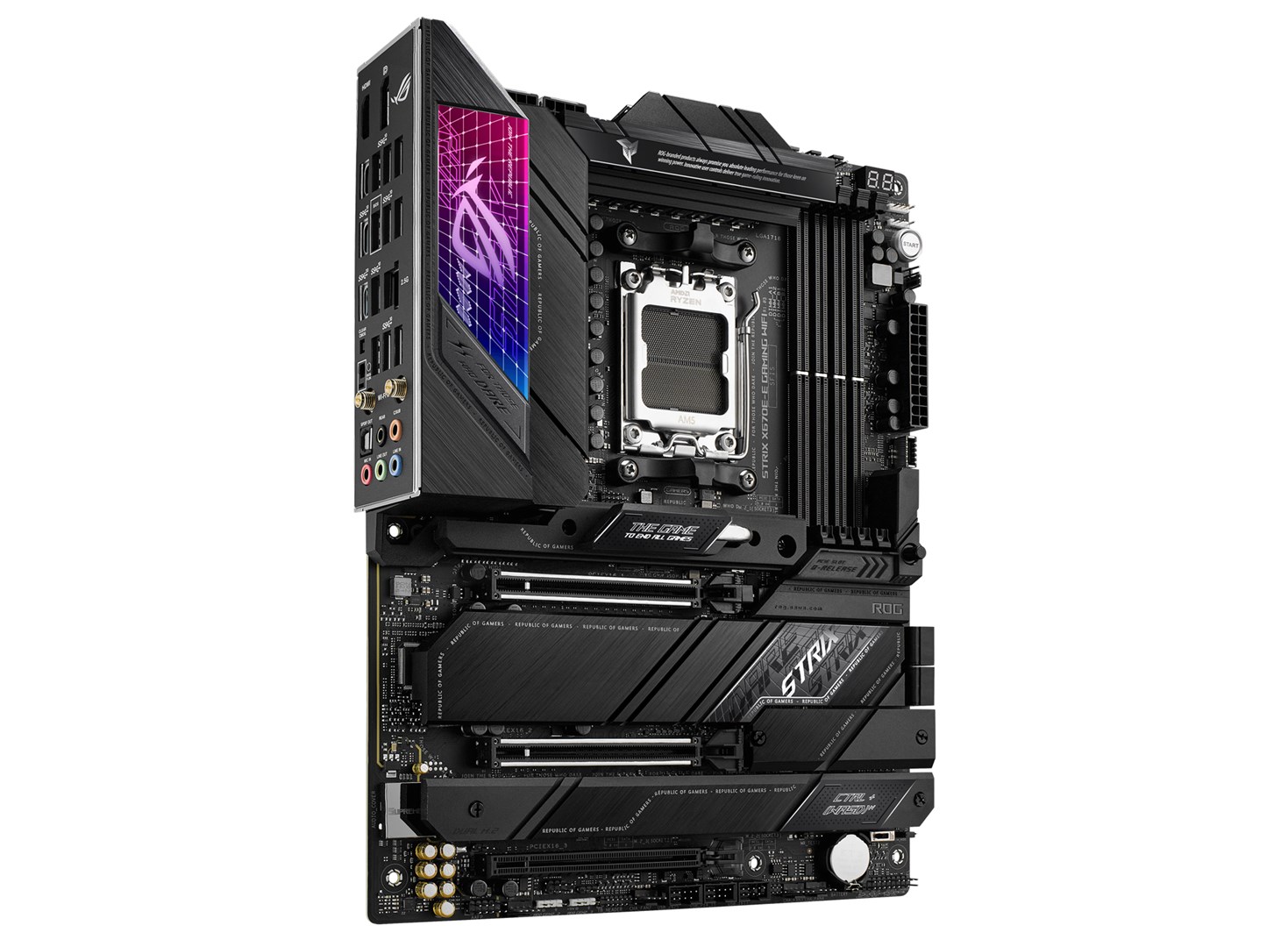 Pllakë amë ASUS ROG STRIX X670E-E Gaming WiFi AMD X670 Socket AM5 ATX