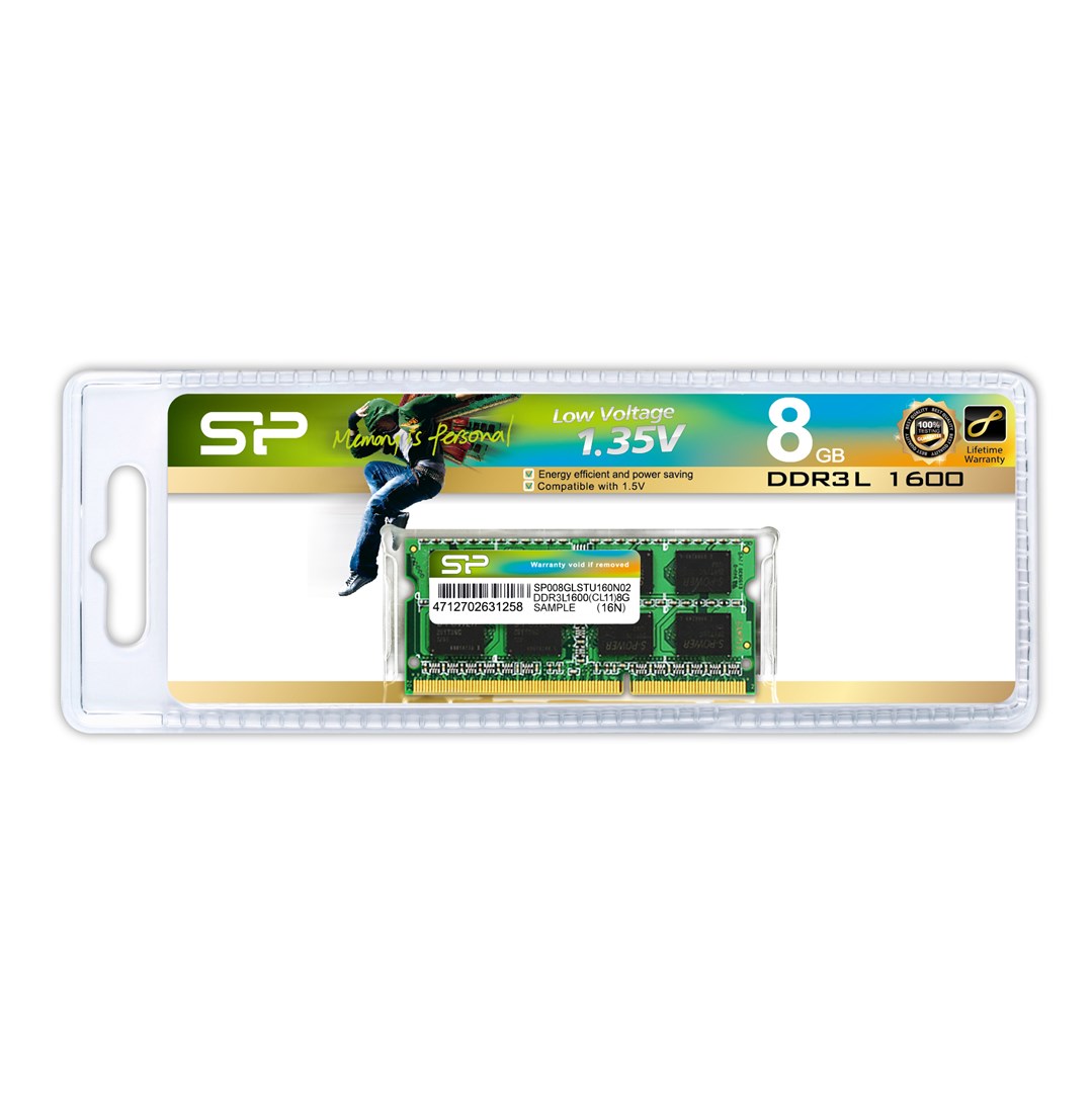 Memorie Silicon Power SODIMM, 8GB, DDR3L, 1600MHz