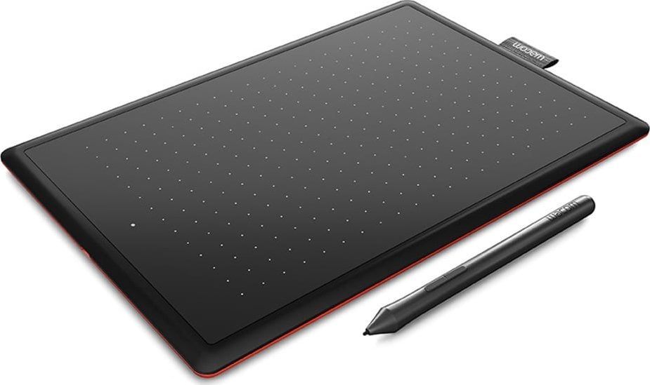 Графички таблет Wacom One Small CTL-472-N, USB, црн и црвен