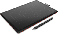 Графички таблет Wacom One Small CTL-472-N, USB, црн и црвен