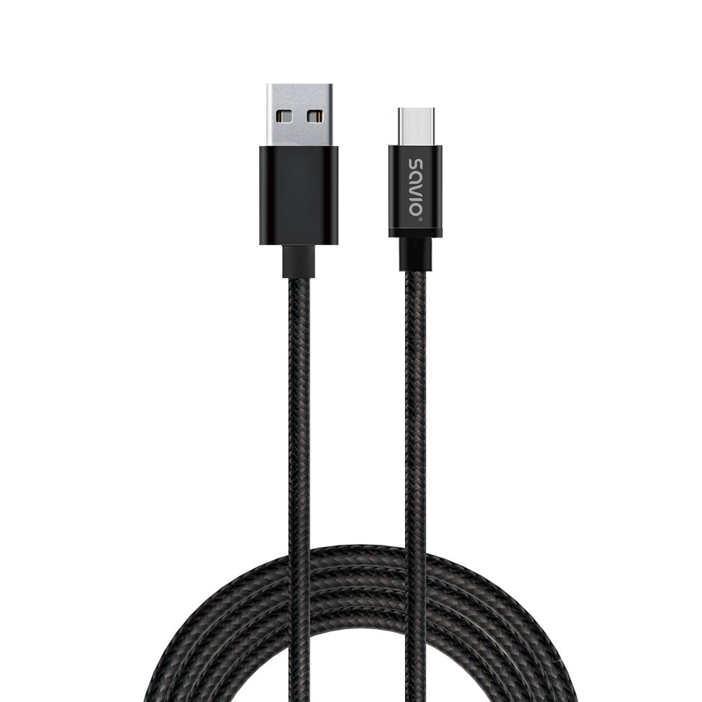Кабел Savio, USB A/USB C, 2 m