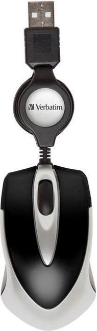 Maus Verbatim GO, me kabllo, USB, i zi