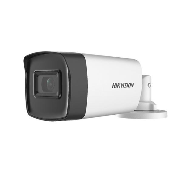 Kamerë sigurie Hikvision DS-2CE17H0T-IT5F, 5MP, lente 3.6mm, e bardhë