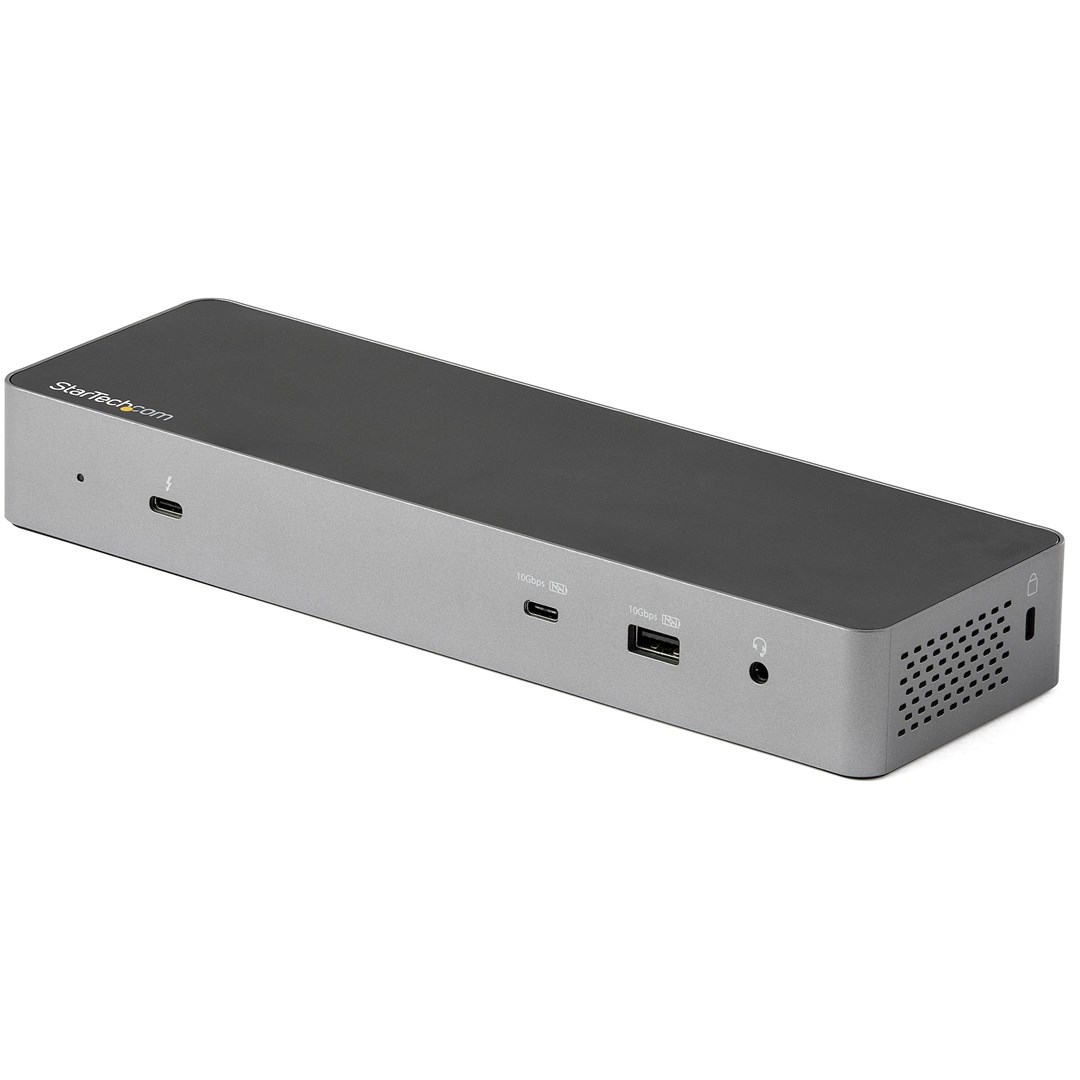 Stacion dokimi StarTech.com USB-C, Thunderbolt 4, 96W PD, e zezë