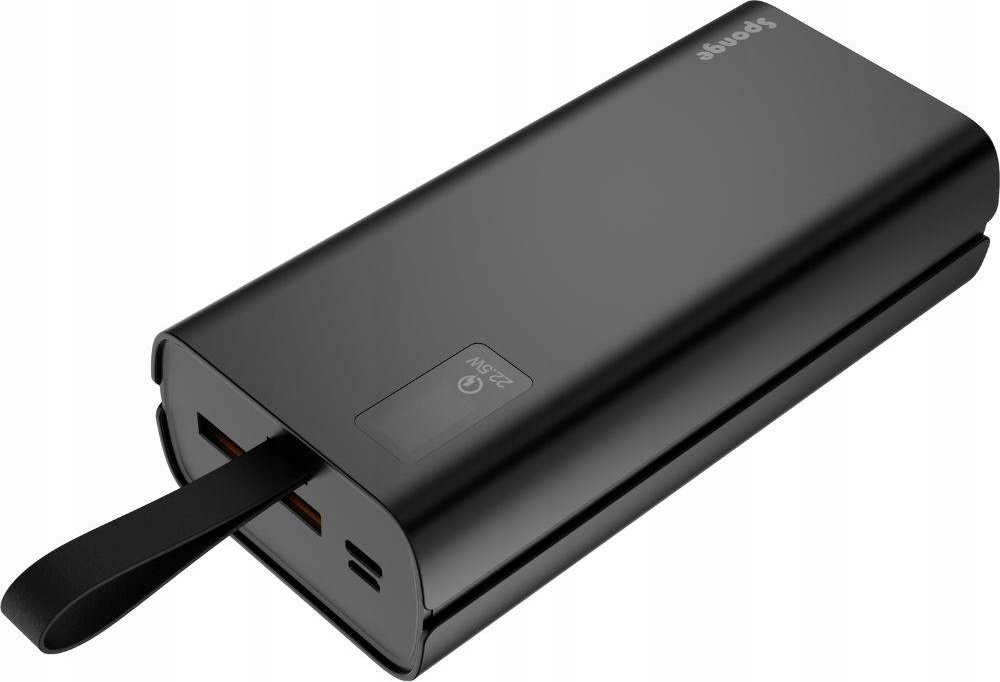 Karikues portativ Sponge Powerbank Energy 30000 QC, 30000mAh, 22.5W, i zi