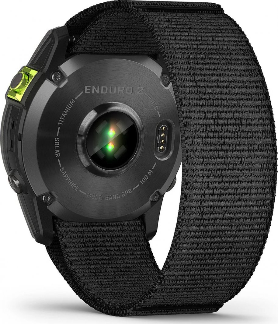 Orë Smart Garmin Enduro 2, e zezë