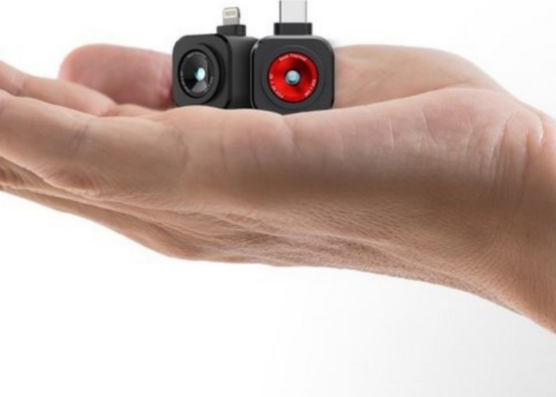 Термална камера Seek Thermal LW-ABAX, 200 x 150 пиксели, -20°C до 330°C, црна