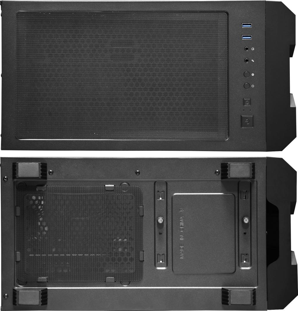 Kasë Chieftec Hunter GS-01B-OP, e zezë