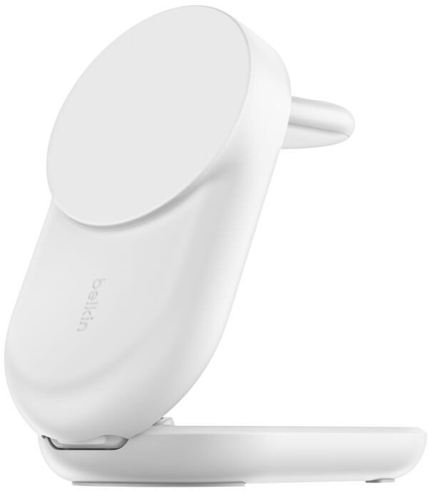 Karikues wireless Belkin Ultracharge Qi2, 25W, me magnet, i bardhë