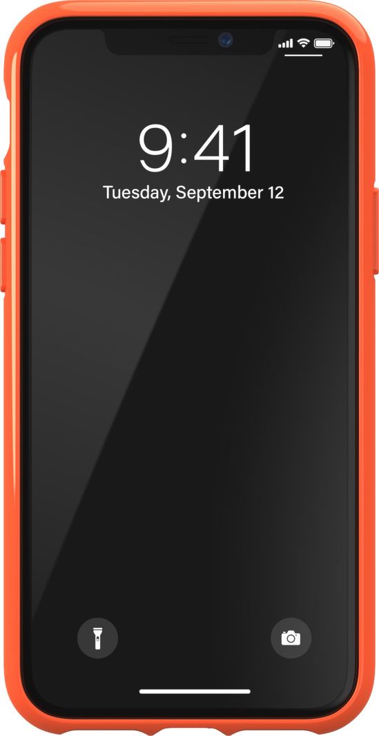 Mbrojtëse Adidas BODEGA FW19 për iPhone 11 Pro, portokalli