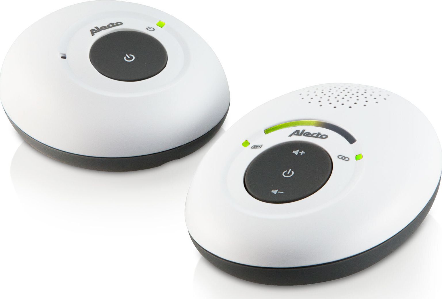 Монитор за бебиња Alecto DBX-115, со LED, ECO режим, бел