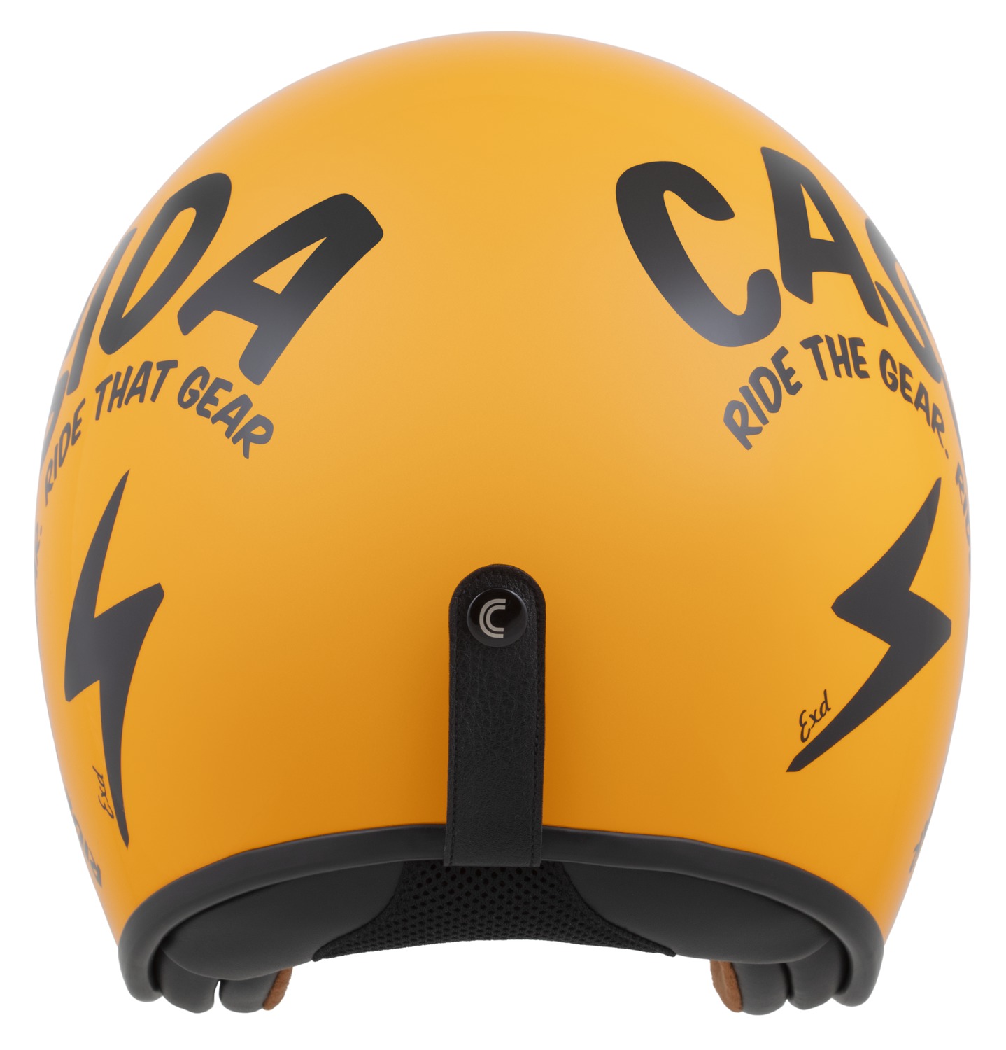 Helmetë moto CASSIDA Oxygen 2.0 Gear, diellore, ECE 22.06, verdhë e zezë