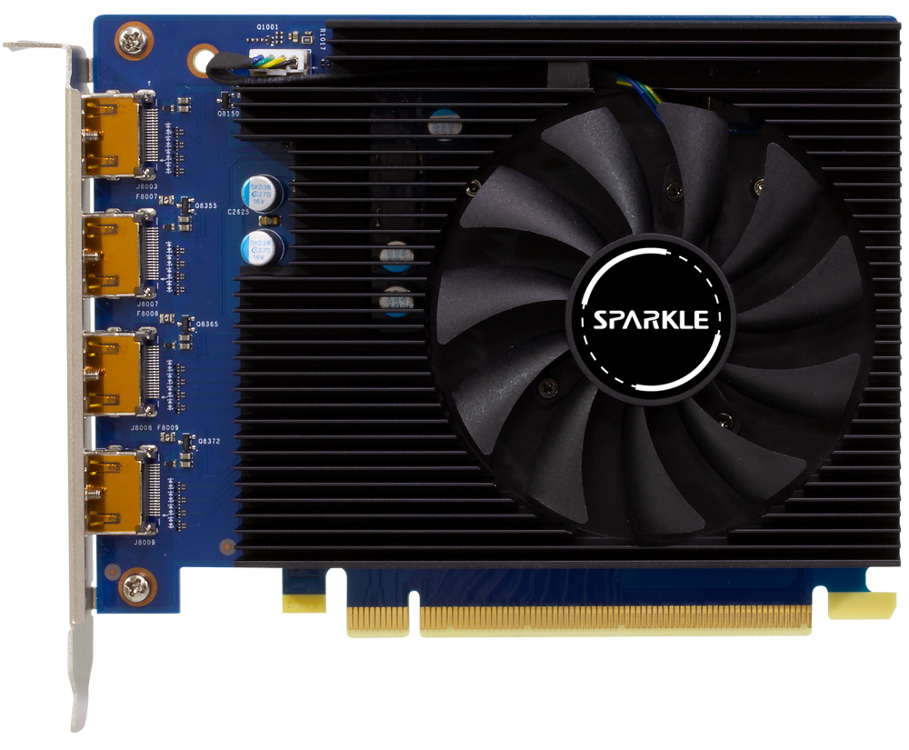 Kartë grafike Sparkle Technology 1A1-S00424000G, DDR3, 2GB, e zezë