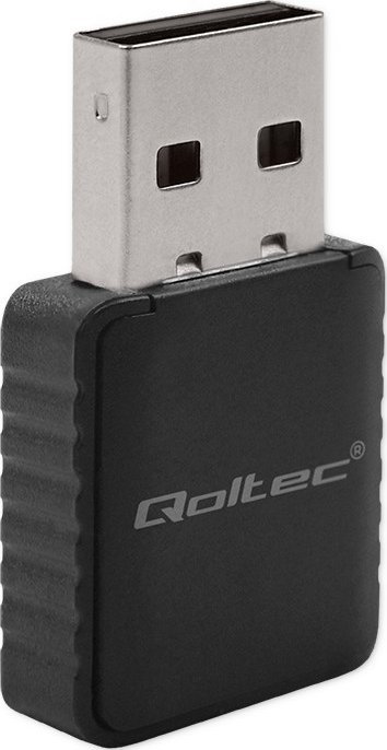 Adapter WiFi Qoltec Ultra Fast Dual Mini, USB 3.0, 2.4 GHz 5 GHz, i zi