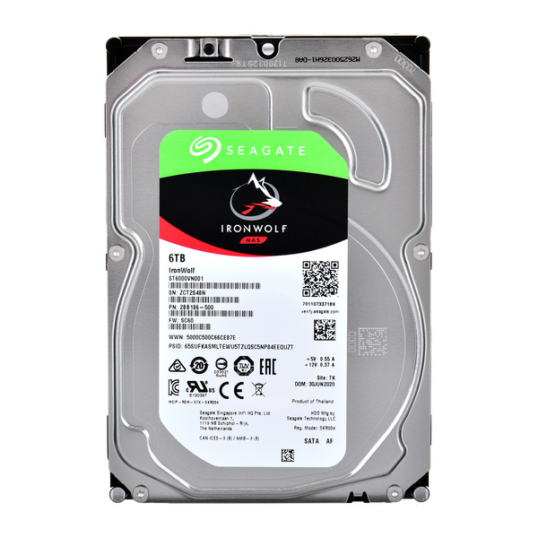 Hard Disk Seagate IronWolf ST6000VN001, 6TB, 3.5", SATA/600, i zi