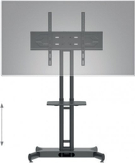 Karrocë stand TV Hagor HP Twin Stand HD, 55-84", deri 90kg, e zezë