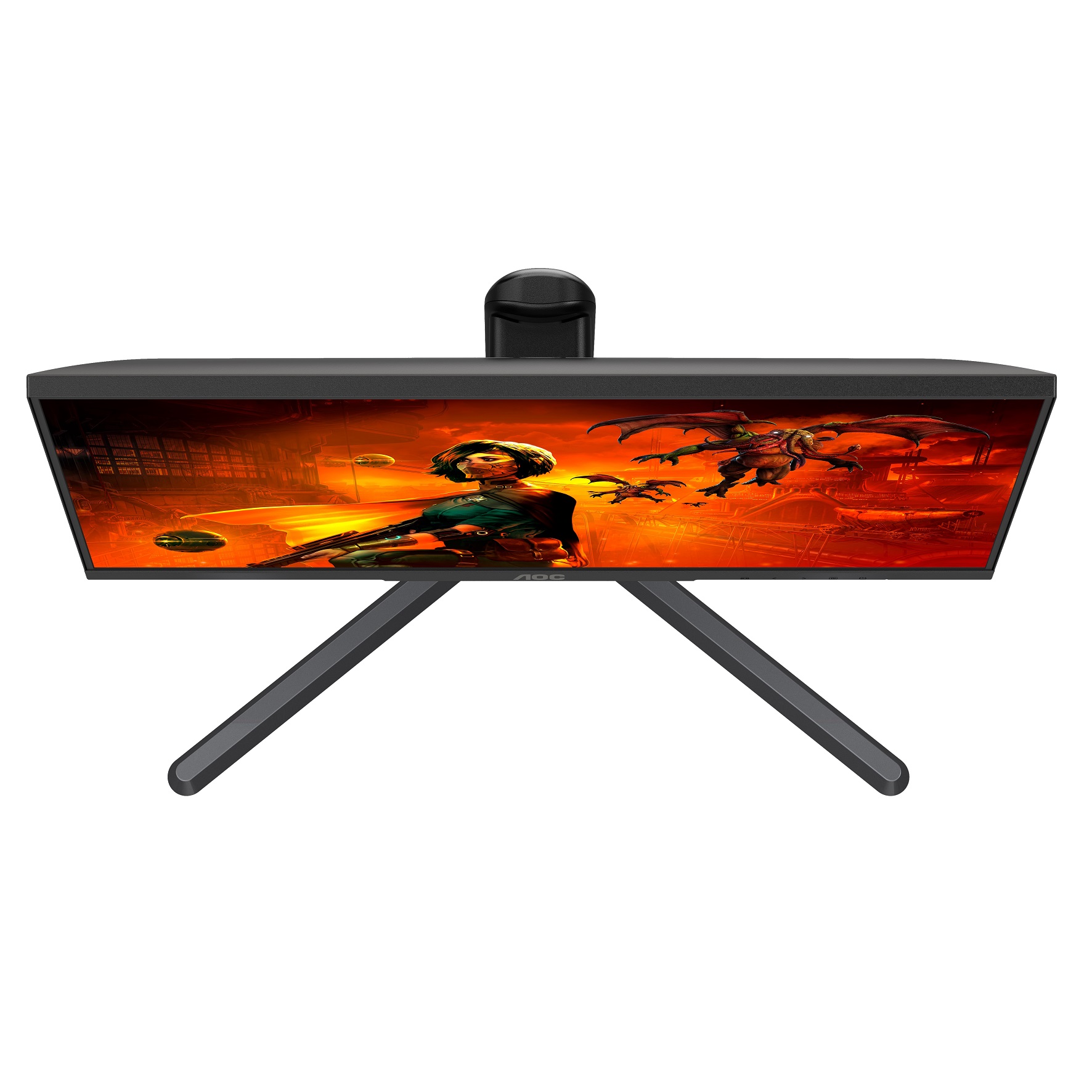 Monitor AOC U27G3X-BK, 27", 4K UHD, 160 Hz, i zi