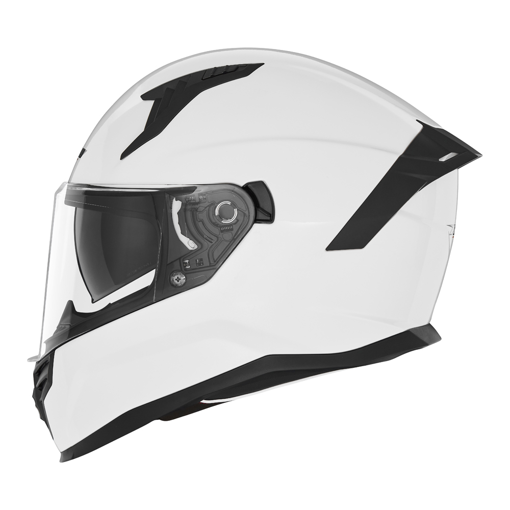 Helmetë integrale Nox N401, polikarbonat, ventilim i avancuar, e zezë