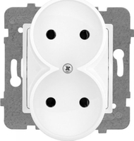 Prizë dyshe Polmark Rosa, pa uzemim, e bardhë