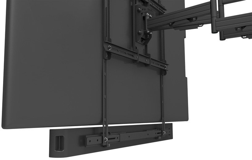 Mbajtëse universale për soundbar dhe kamera Multibrackets M Medium, deri 70", deri 10kg, metalike e zezë