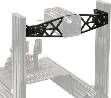 Mbajtëse për timon gaming Asetek SimSports Mounting Bracket, çelik 8mm, për wheelbase Direct Drive, e zezë