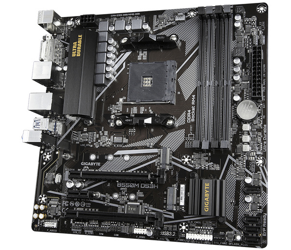Pllakë amë Gigabyte B550M DS3H Socket AM4 micro ATX - AMD B550