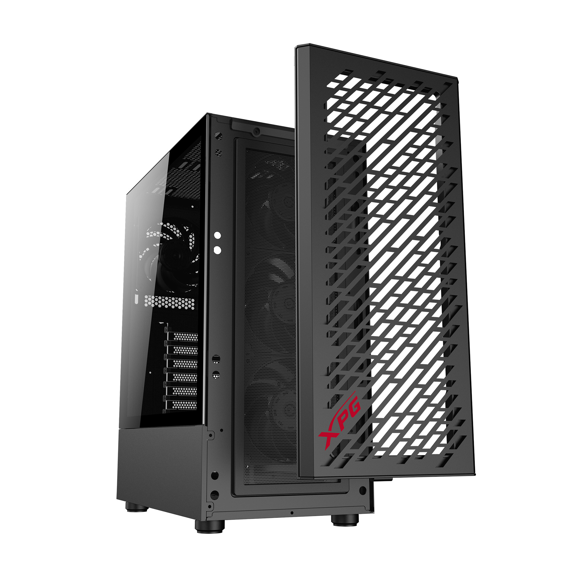 Kasë për PC Adata XPG VALOR AIR, e zezë