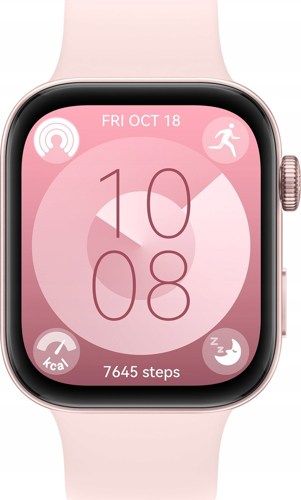 Smartwatch Huawei Watch Fit 3, 1.82" AMOLED, Bluetooth, rozë