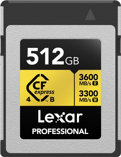 Kartë memorie Lexar Professional Gold CFexpress 4.0 Type B, 512GB