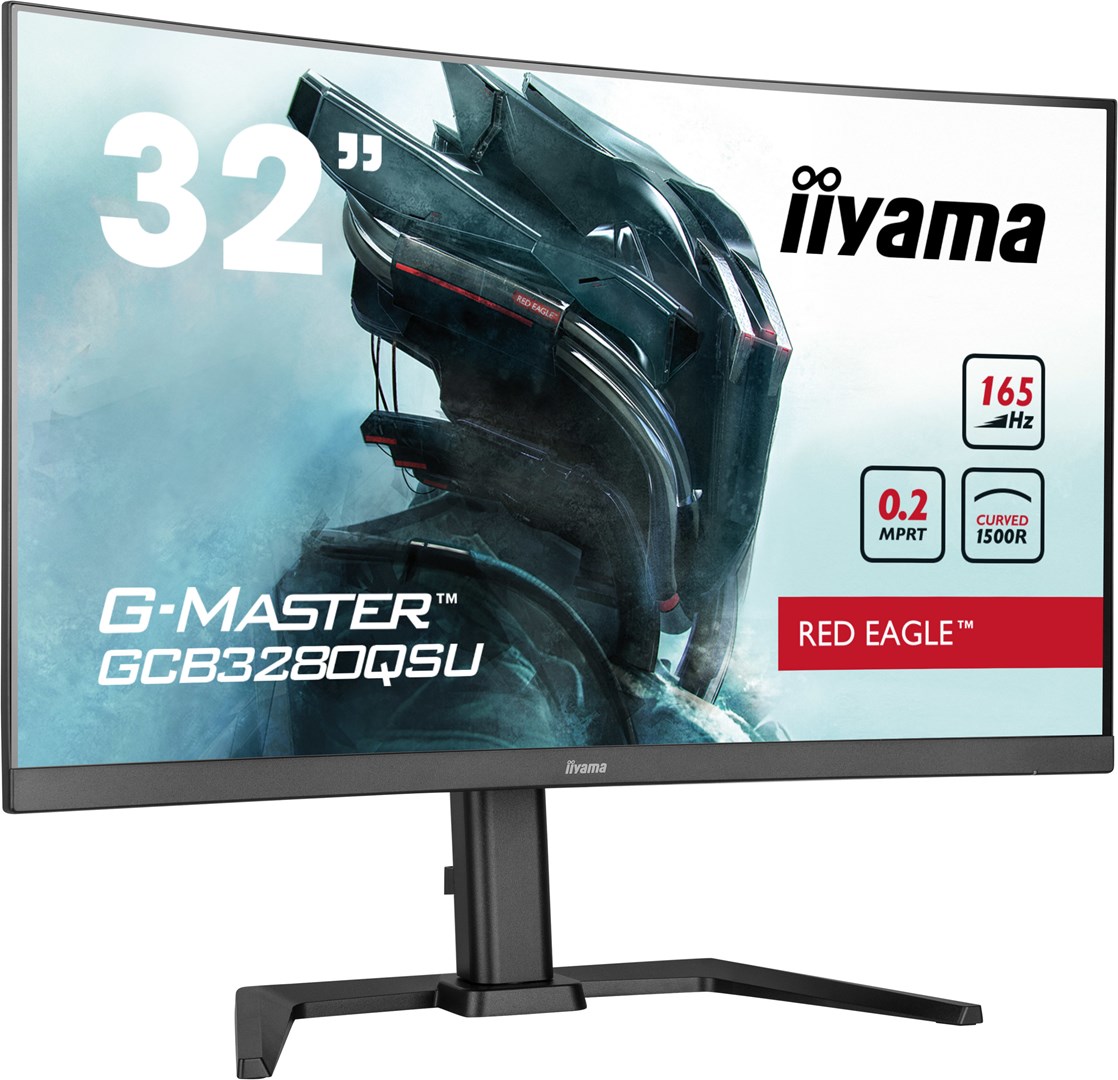 Монитор iiyama G-MASTER GCB3280QSU-B1, 31.5", 2560 x 1440, 165 Hz, i zi