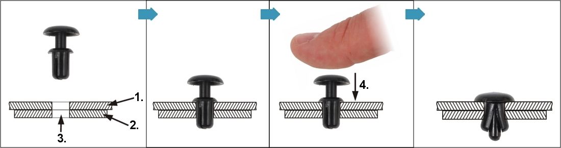 Kornizë montuese Delta A19-FRAME, 1U, 19", e zezë