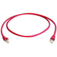 Kabllo rrjeti Telegärtner RJ45 CAT 6a, S/FTP, 2m, e kuqe