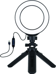 Dritë unazore LED pa markë, 12cm, tripod deri 14.5cm, USB