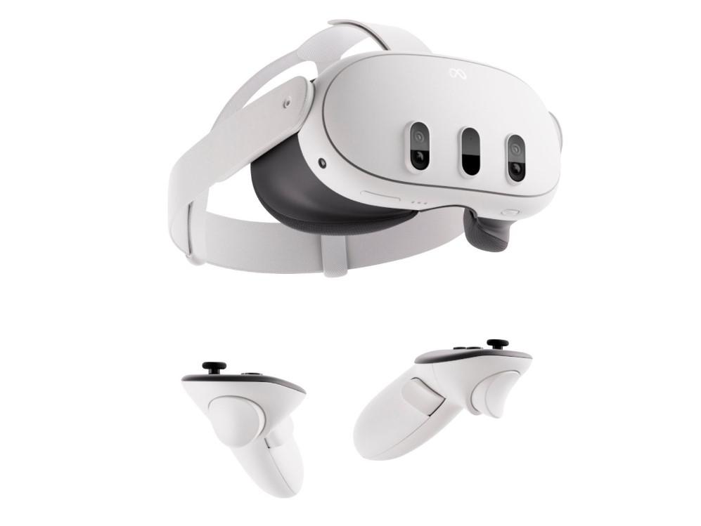 Syze VR Meta Quest 3, 128GB, pa kabllo, të bardha