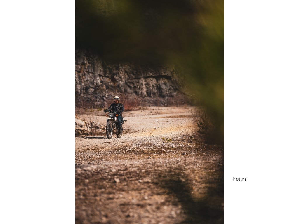 Helmë moto CASSIDA ESO Forty Nine 2026, fiberglass, retro, krem e zezë