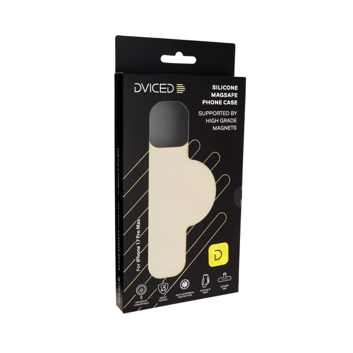 Dviced Silicone MagSafe iPhone 17 Pro Max Case, Beige