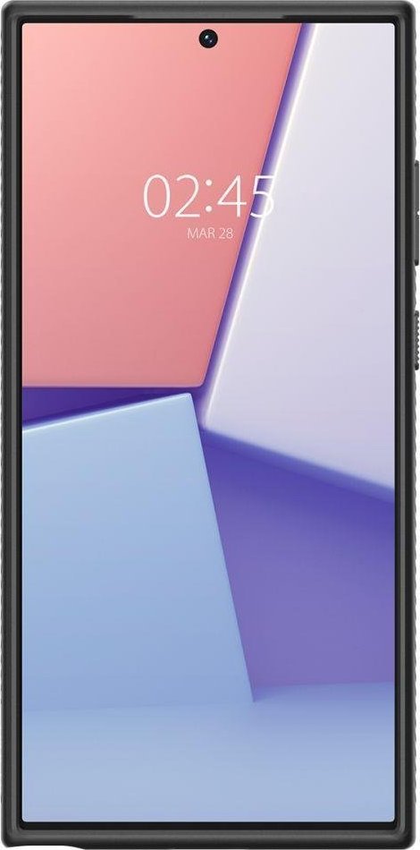 Mbulesë telefoni Spigen Liquid Air, Samsung Galaxy S23 Ultra, TPU, e zezë