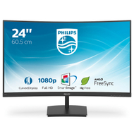 Monitor Philips E Line, 23.6", 1920 x 1080, 75 Hz, i zi