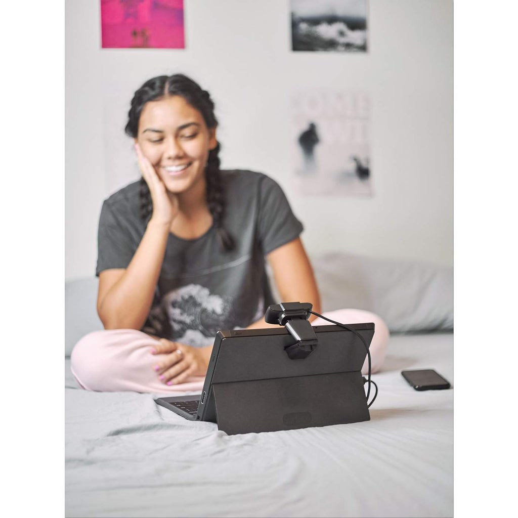 Kamerë ueb MANHATTAN, 1080p HD, USB me mikrofon, e zezë