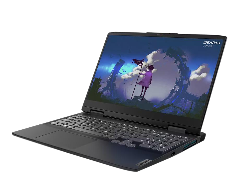 Laptop Lenovo IdeaPad Gaming 3, 15.6", Intel Core i7 12650H, 16 GB RAM, 512 GB SSD, NVIDIA GeForce RTX 3060, i hirtë