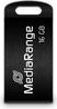 USB флеш меморија MediaRange MR921, 16GB, USB 2.0, црна